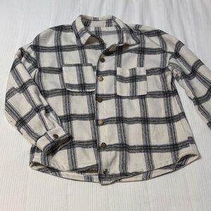 Women’s Plaid Button-Up Shirt
